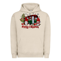 Pigment French Oak merry christmas gnome caravan Urban Hoodie - JahusDesignShop