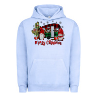 Pigment Grape Ice merry christmas gnome caravan Urban Hoodie - JahusDesignShop