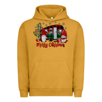 Pigment Peanut Butter merry christmas gnome caravan Urban Hoodie - JahusDesignShop