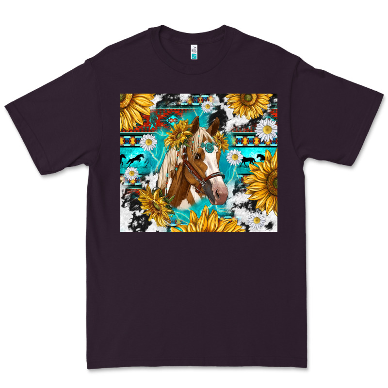 Cowhide Aztec Horse Premium Tee by TumblerDesignByShophia | Teevron