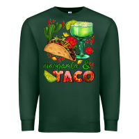 Sports Green margarita and taco Premium Sweatshirt - AdoDesignShop