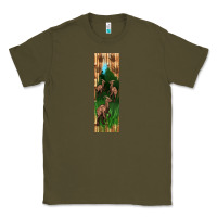 Army Green dinosaur parasaurolophus pen wrap Classic Tee - Artiststas