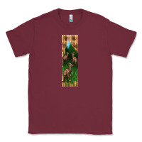 Burgundy dinosaur parasaurolophus pen wrap Classic Tee - Artiststas