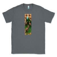 Charcoal Heather dinosaur parasaurolophus pen wrap Classic Tee - Artiststas