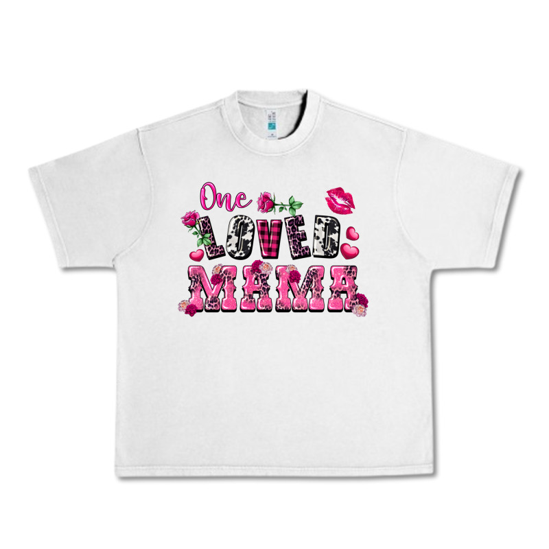 One Loved Mama Valentine's Day Urban Heavy Tee by FaDigitalArtStudio | Teevron