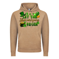 Vintage Coffee Let the shenanigans begin St. Patricks Day Vintage Hoodie - FaDigitalArtStudio