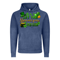 Vintage Denim Let the shenanigans begin St. Patricks Day Vintage Hoodie - FaDigitalArtStudio