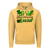 Vintage Mustard Let the shenanigans begin St. Patricks Day Vintage Hoodie - FaDigitalArtStudio