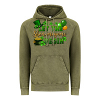 Vintage Olive Let the shenanigans begin St. Patricks Day Vintage Hoodie - FaDigitalArtStudio