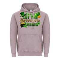 Vintage Zinc Let the shenanigans begin St. Patricks Day Vintage Hoodie - FaDigitalArtStudio