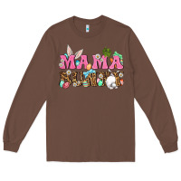 Chestnut Western Mama Bunny Long Sleeve Tee - BundleAndBundleShop
