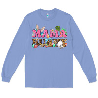 Colony Blue Western Mama Bunny Long Sleeve Tee - BundleAndBundleShop