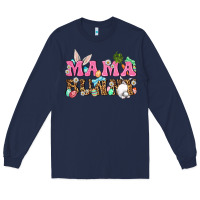 Navy Western Mama Bunny Long Sleeve Tee - BundleAndBundleShop