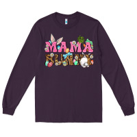Plum Western Mama Bunny Long Sleeve Tee - BundleAndBundleShop