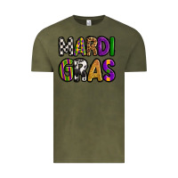 Vintage Olive mardi gras copy Vintage Tee - OliviaCreatesArt