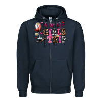 Navy oh sip its a girls trip Zipper Hoodie - AdoDesignShop