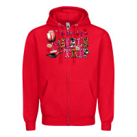 Red oh sip its a girls trip Zipper Hoodie - AdoDesignShop