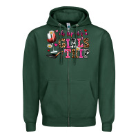 Sports Green oh sip its a girls trip Zipper Hoodie - AdoDesignShop