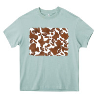 Arona distressed chocolate milkshake cowhide Heavy Core Tee - RanaPortraitStore