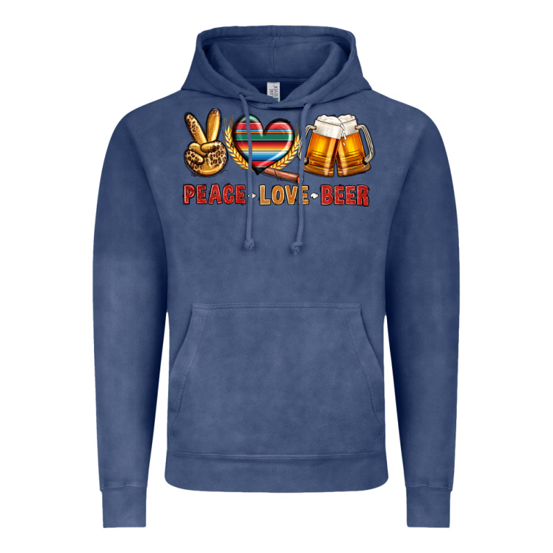 Peace Love Beer Bbs Vintage Hoodie by BundleAndBundleShop | Teevron
