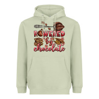 Matcha powered by chocolate Heavyweight Hoodie - AdoDesignShop