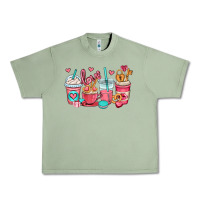 Oil Green valentines day coffee cups (1) Urban Heavy Tee - OliviaCreatesArt