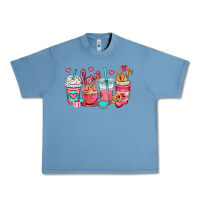Pebble Blue valentines day coffee cups (1) Urban Heavy Tee - OliviaCreatesArt