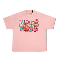 Salmon valentines day coffee cups (1) Urban Heavy Tee - OliviaCreatesArt