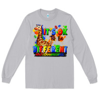 It's Ok To Be Different Autism Awareness Long Sleeve Tee | Teevron