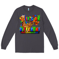 Smoke it's ok to be different autism awareness Long Sleeve Tee - FaDigitalArtStudio