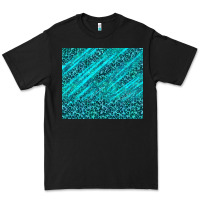 Black blue glitter with leopard pattern Premium Tee - TumblerDesignByShophia