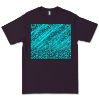 Plum blue glitter with leopard pattern Premium Tee - TumblerDesignByShophia