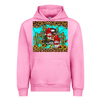 Fuchsia Pink truck gnome cactus Urban Hoodie - JahusDesignShop