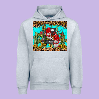 Truck Gnome Cactus Urban Hoodie Designed By Jahusdesignshop
