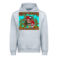 Heather Grey truck gnome cactus Urban Hoodie - JahusDesignShop