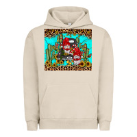 Pigment French Oak truck gnome cactus Urban Hoodie - JahusDesignShop