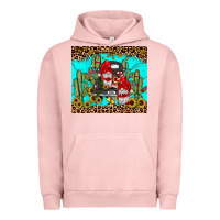 Pigment Salmon truck gnome cactus Urban Hoodie - JahusDesignShop