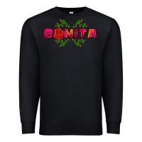 Black bonita Premium Sweatshirt - AdoDesignShop