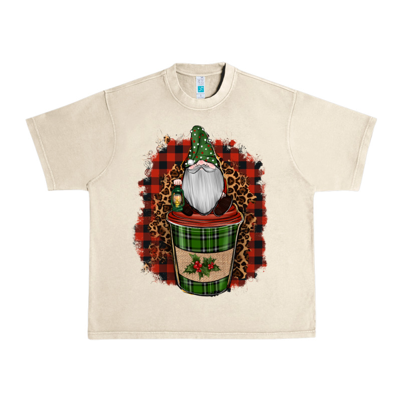 Gnomes With Coffee Christmas Urban Heavy Tee by RanaPortraitStore | Teevron