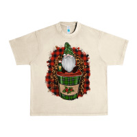 Sandshell Gnomes With Coffee Christmas Urban Heavy Tee - RanaPortraitStore