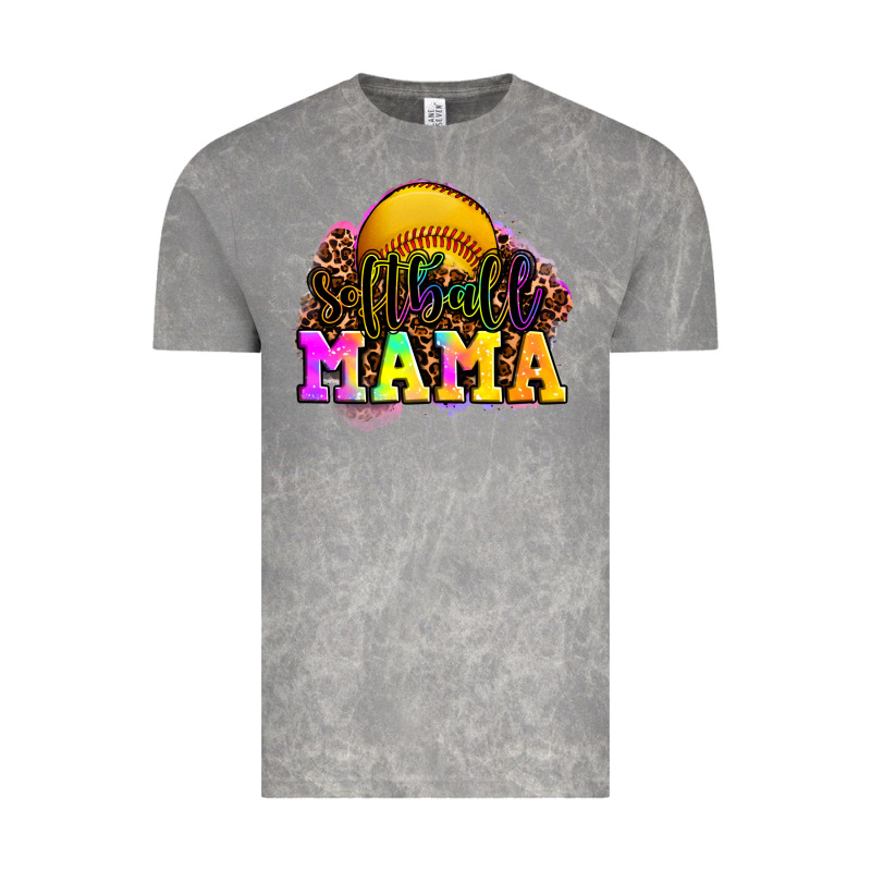 Softball Mama Vintage Tee by OliviaCreatesArt | Teevron