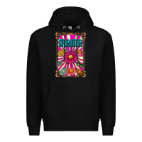 Black mama Premium Hoodie - CowhideDigitalArt