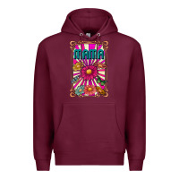 Burgundy mama Premium Hoodie - CowhideDigitalArt