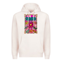 Pale Pink mama Premium Hoodie - CowhideDigitalArt