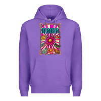 Purple mama Premium Hoodie - CowhideDigitalArt