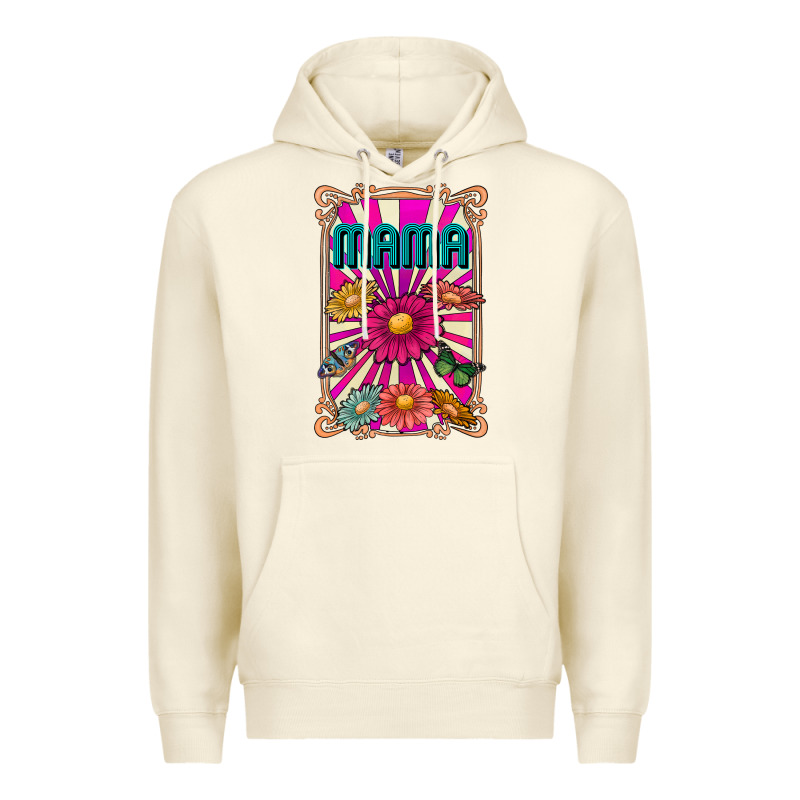 Mama Premium Hoodie by CowhideDigitalArt | Teevron