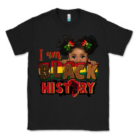 Black i am black history black girl peekaboo juneteenth Classic Tee - CowGirlArtShop