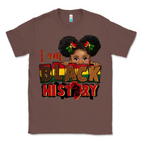 Chestnut i am black history black girl peekaboo juneteenth Classic Tee - CowGirlArtShop