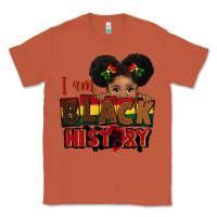 Copper i am black history black girl peekaboo juneteenth Classic Tee - CowGirlArtShop