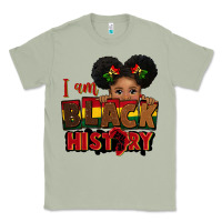 Matcha i am black history black girl peekaboo juneteenth Classic Tee - CowGirlArtShop